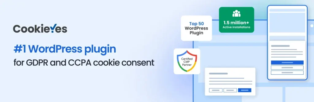 CookieYes cookie consent plugin