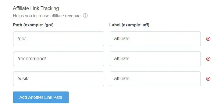 affiliate link tracking