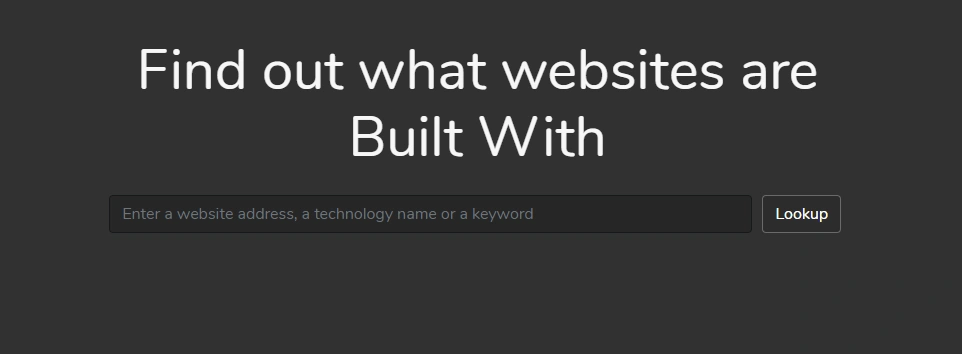 builtwith