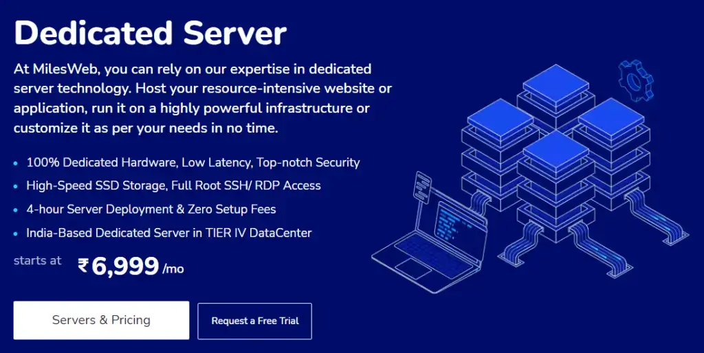 milesweb dedicated server