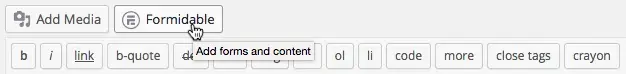 publish form added form
