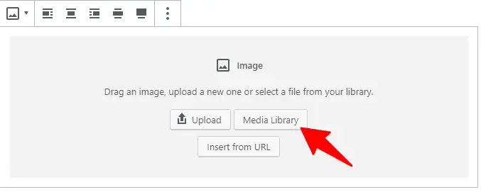 select media library in wordpress