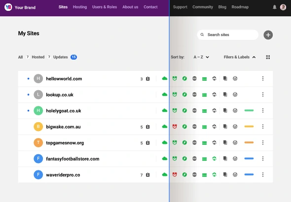 the hub client