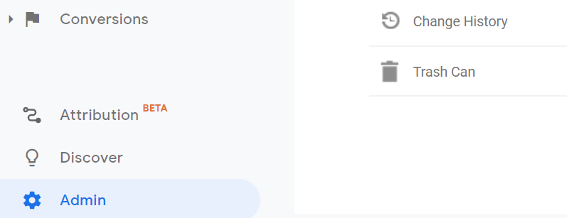 ganalytics admin